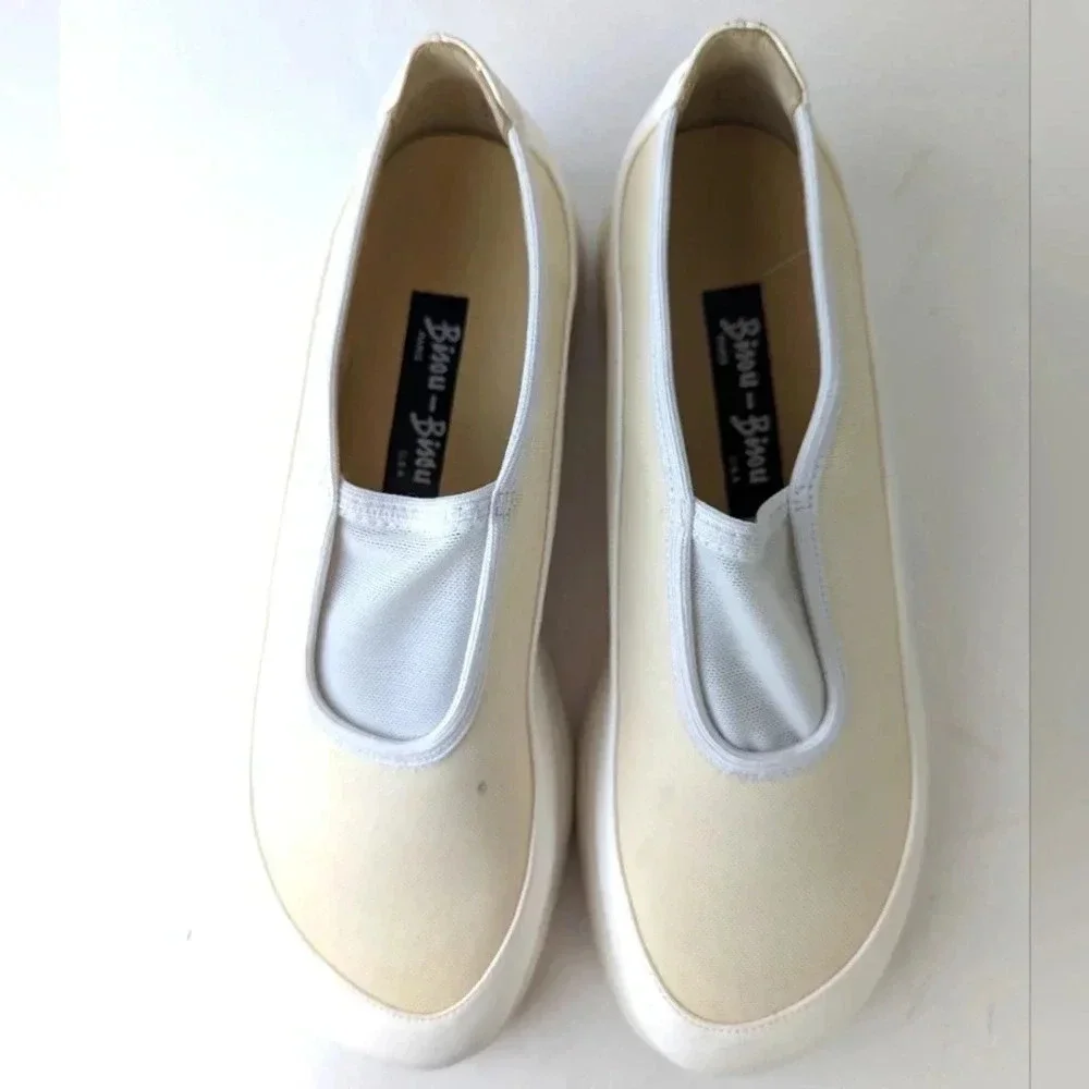 Bisou- Bisou Paris Platform Slip Ons 7